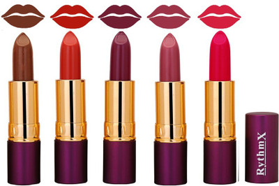 Rythmx Matte Lipstick (Pack of 5, New Shades)902(Sahde-652)
