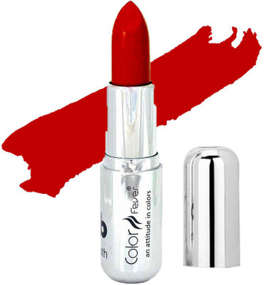 Color Fever Red Creamy Matte Lipstick 404 N(Red- N, 4 g)