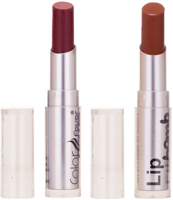Color Fever Creamy Matte Limited Offer77160093wine Shine, Coffee Lipstick Set(wine Shine, Coffee, 6.4 g)
Color Fever Creamy Matte Limited Offer77160093wine Shine, Coffee Lipstick Set(wine Shine, Coffee, 6.4 g)