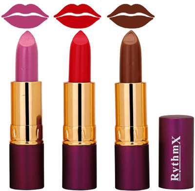 Rythmx Rich creme Lipstick In Shiny Purple,Red,Shimmer Brown Shades 551(Purple)
Rythmx Rich creme Lipstick In Shiny Purple,Red,Shimmer Brown Shades 551(Purple)