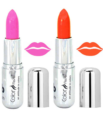 Color Fever Creamy Matte Orange Lipstick-24684(Light Pink, Orange, 8.4 g)