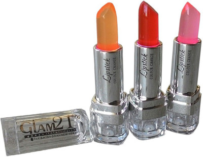 Glam 21 Color Change Lipstick(Multicolour, 10.5 ml)