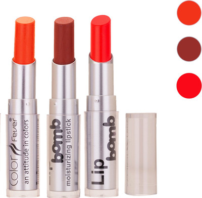 Color Fever Delhi Ki Mashoor Lipstick 349(Orange, Brick Red, Neon Orange, 9.6 g)
Color Fever Delhi Ki Mashoor Lipstick 349(Orange, Brick Red, Neon Orange, 9.6 g)