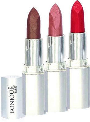 Bonjour Paris Professional 060 Coffee,Light Pink,Neon Pink Lipstick(Coffee, Light Pink, Neon Pink, 11.4 g)
Bonjour Paris Professional 060 Coffee,Light Pink,Neon Pink Lipstick(Coffee, Light Pink, Neon Pink, 11.4 g)