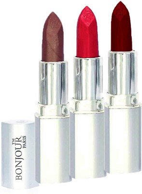 Bonjour Professional 0357 Coffee Neon PinkDark Red Lipstick(Neon Pink, Coffee, Dark Red, 11.4 g)
Bonjour Professional 0357 Coffee Neon PinkDark Red Lipstick(Neon Pink, Coffee, Dark Red, 11.4 g)