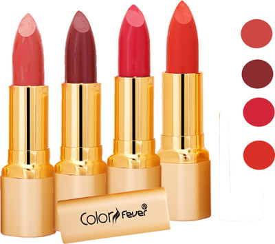 Color Fever Exclusive Long Lasting Intense Wear Matte Lipstick (Multicolor) 42(Mauve, Plum, Neon, Orange, 16.8 g)
Color Fever Exclusive Long Lasting Intense Wear Matte Lipstick (Multicolor) 42(Mauve, Plum, Neon, Orange, 16.8 g)