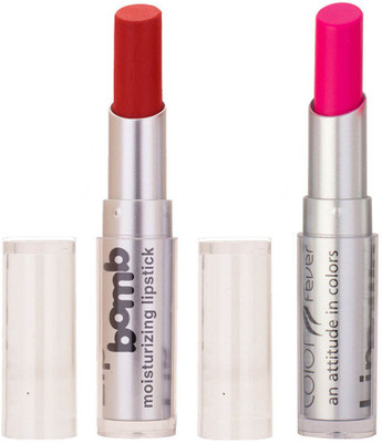 Color Fever Creamy Matte Limited Offer77160374Brick Red, Neon Pink Lipstick Set(Brick Red, Neon Pink, 6.4 g)
Color Fever Creamy Matte Limited Offer77160374Brick Red, Neon Pink Lipstick Set(Brick Red, Neon Pink, 6.4 g)
