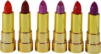 ADS 24H Moisturied Lipstick Pack of 6(A4, 4 g)