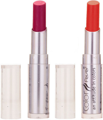 Color Fever Creamy Matte Limited Offer77160331Purple, Brick Red Lipstick Set(Purple, Orange, 6.4 g)
Color Fever Creamy Matte Limited Offer77160331Purple, Brick Red Lipstick Set(Purple, Orange, 6.4 g)