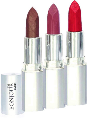 Bonjour Paris Professional 080 Coffee,Light Pink,Neon Pink Lipstick(Coffee, Light Pink, Neon Pink, 11.4 g)
Bonjour Paris Professional 080 Coffee,Light Pink,Neon Pink Lipstick(Coffee, Light Pink, Neon Pink, 11.4 g)