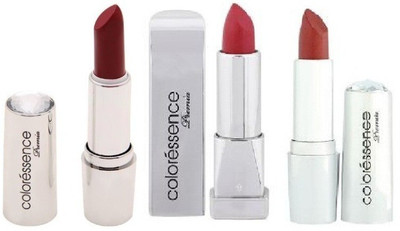 Coloressence Multicolor Pack of 3 Lipsticks(Sweet Pink, Vibrant Red, Valentine, 4 g)
Coloressence Multicolor Pack of 3 Lipsticks(Sweet Pink, Vibrant Red, Valentine, 4 g)