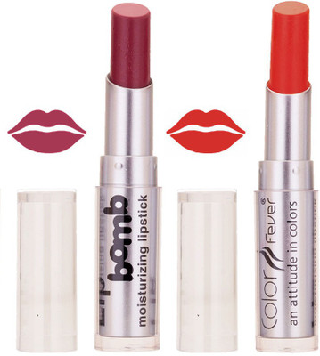 Color Fever Creamy Matte profissional77160270Purple, Orange Lipstick(Purple, Orange, 6.4 g)
Color Fever Creamy Matte profissional77160270Purple, Orange Lipstick(Purple, Orange, 6.4 g)