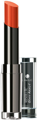 Lakme Absolute Gloss Addict Lip Color(Orange Candy, 4 ml)