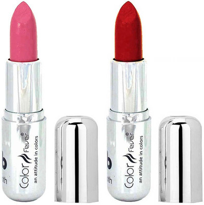 Color Fever Creamy Matte Dark Red Lipstick 24201648(Nude, Dark Red, 8.4 g)