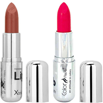 Color Fever Creamy Matte Pink Lipstick 2406201640(Dark Nude, Pink, 8.4 g)