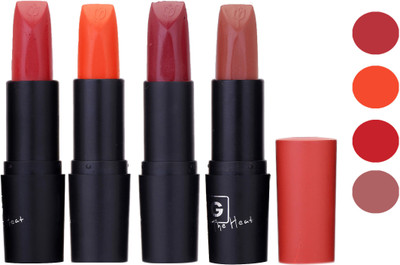 OTG Colour Show Hot Lipstick 48(Red, Orange, Wine, Nude)