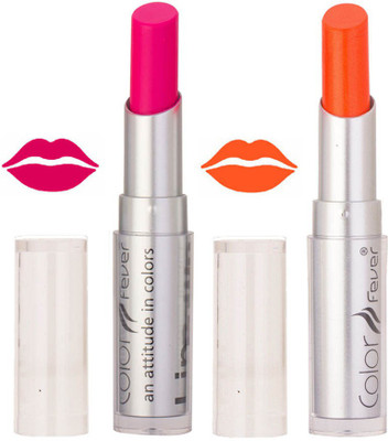 Color Fever Hot Creamy Matte Girls Lipstick 422(Neon Pink, Neon, 6.4 g)