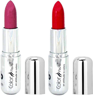 Color Fever Creamy Matte Neon Red Lipstick-24728(Plum, Neon Red, 8.4 g)