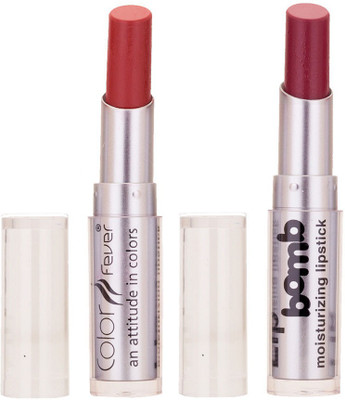 Color Fever Creamy Matte Limited Offer77160207Peach, Purple Lipstick Set(Peach, Purple, 6.4 g)
Color Fever Creamy Matte Limited Offer77160207Peach, Purple Lipstick Set(Peach, Purple, 6.4 g)