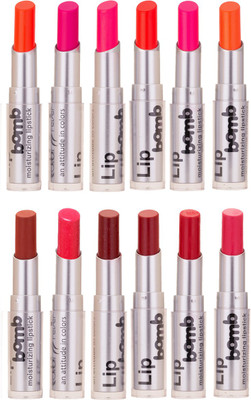 Color Fever Whole Sale Lipstick 010(Neon Pink, Neon, Orange, Pink, Neon Pink, Neon Orange, Brick Red, Pink, Maroon, Dark Red, Ruby Red, Pink, 48 g)
Color Fever Whole Sale Lipstick 010(Neon Pink, Neon, Orange, Pink, Neon Pink, Neon Orange, Brick Red, Pink, Maroon, Dark Red, Ruby Red, Pink, 48 g)