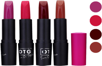 OTG 9 to 5 Lipstick Set Pack Of 4(shade - 15, 16 g)