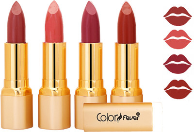 Color Fever Exclusive Long Lasting Intense Wear Matte Lipstick (Multicolor) 73(Mauve, Peach, Mauve, Dry Orange, 16.8 g)
Color Fever Exclusive Long Lasting Intense Wear Matte Lipstick (Multicolor) 73(Mauve, Peach, Mauve, Dry Orange, 16.8 g)