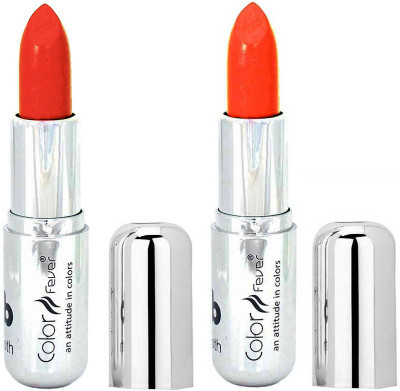 Color Fever Creamy Matte Brick Orange Lipstick 24061609(Brick Orange, Orange, 8.4 g)