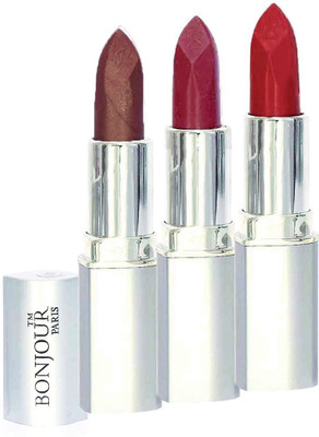 Bonjour Paris Professional 090 Coffee,Mauve,Sweet Red Lipstick(Coffee, Mauve, Sweet Red, 11.4 g)
Bonjour Paris Professional 090 Coffee,Mauve,Sweet Red Lipstick(Coffee, Mauve, Sweet Red, 11.4 g)