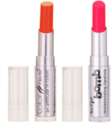Color Fever Creamy Matte Limited Offer77160365Orange, Neon Pink Lipstick Set(Orange, Neon Pink, 6.4 g)
Color Fever Creamy Matte Limited Offer77160365Orange, Neon Pink Lipstick Set(Orange, Neon Pink, 6.4 g)