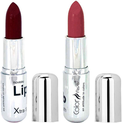 Color Fever Creamy Matte Maroon Lipstick-24627(Maroon, Chocolate, 8.4 g)