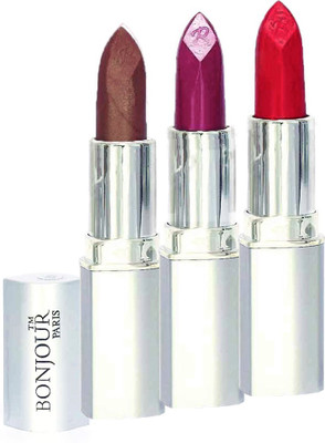 Bonjour Professional 0340 Coffee Wine Neon Pink Lipstick(Wine, Coffee, Neon Pink, 11.4 g)
Bonjour Professional 0340 Coffee Wine Neon Pink Lipstick(Wine, Coffee, Neon Pink, 11.4 g)