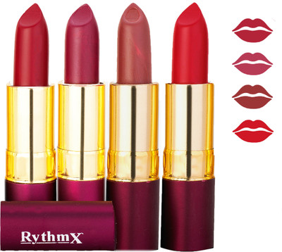 Rythmx Matte Lipstick Combo 018(Multicolor,)