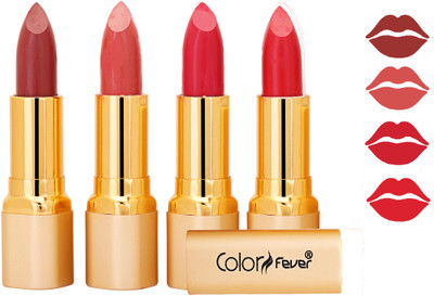 Color Fever Exclusive Long Lasting Intense Wear Matte Lipstick (Multicolor) 85(Mauve, Peach, Neon, Red, 16.8 g)
Color Fever Exclusive Long Lasting Intense Wear Matte Lipstick (Multicolor) 85(Mauve, Peach, Neon, Red, 16.8 g)