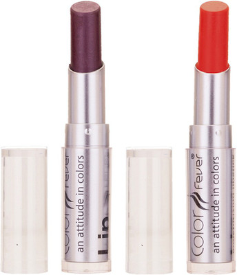 Color Fever Hot Creamy Matte Girls Lipstick 45(wine Shine, Orange, 6.4 g)