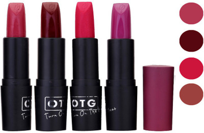 OTG 9 to 5 Lipstick Set Pack Of 4(shade - 16, 16 g)