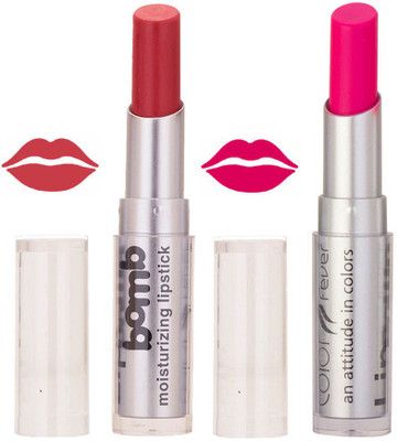 Color Fever Creamy Matte profissional77160351Purple, Neon Lipstick(Brick Orange, Neon Pink, 6.4 g)
Color Fever Creamy Matte profissional77160351Purple, Neon Lipstick(Brick Orange, Neon Pink, 6.4 g)