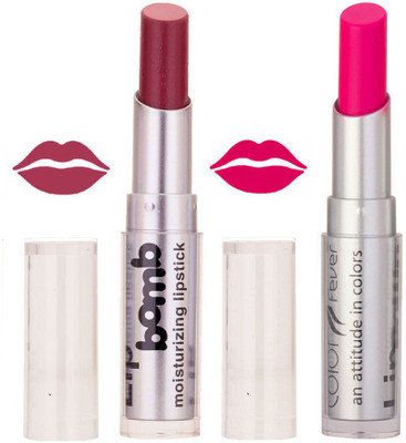 Color Fever Hot Creamy Matte Girls Lipstick 277(Purple, Neon Pink, 6.4 g)