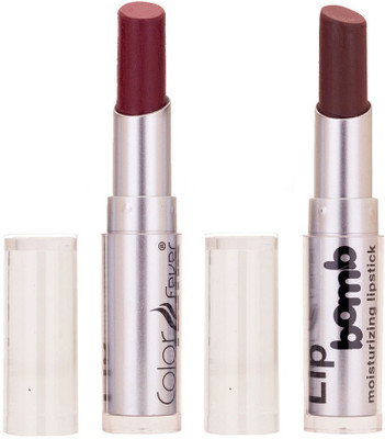 Color Fever Creamy Matte Limited Offer77160085wine Shine, Coffee Lipstick Set(wine Shine, Coffee, 6.4 g)
Color Fever Creamy Matte Limited Offer77160085wine Shine, Coffee Lipstick Set(wine Shine, Coffee, 6.4 g)