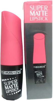 7 Heaven's Super Matte Lipstick(Fusion Pink-07)
