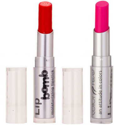 Color Fever Creamy Matte Limited Offer77160259Red, Neon Pink Lipstick Set(Red, Neon Pink, 6.4 g)
Color Fever Creamy Matte Limited Offer77160259Red, Neon Pink Lipstick Set(Red, Neon Pink, 6.4 g)
