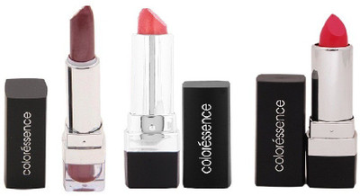 Coloressence (CODE-62)-(CODE-75)-(CODE-45) Packof3 Mesmerising Lip Color(Multi, 4 g) 
Coloressence (CODE-62)-(CODE-75)-(CODE-45) Packof3 Mesmerising Lip Color(Multi, 4 g)