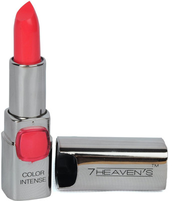 7 Heaven's Color Intense lipstick (406-Neon Pink)(shade-406, 3.8 g)