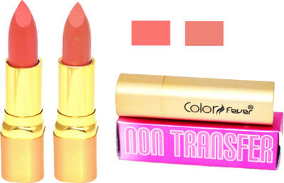 Color Fever Lipstick Peach Set 137(Peach, Peach, 8.4 g)