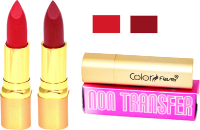Color Fever Lipstick Red Set 179(Brick Red, Red, 8.4 g)