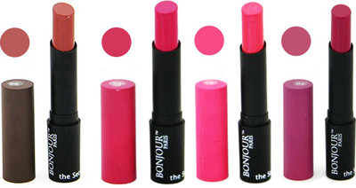 Bonjour Paris Color Cap Combo 050216 2 B(Pink, Romance, Wild Rose, Nude, 14 g)