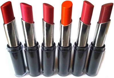 Matte Lipstick Pack of 6SDFGH(6 Multicolor)