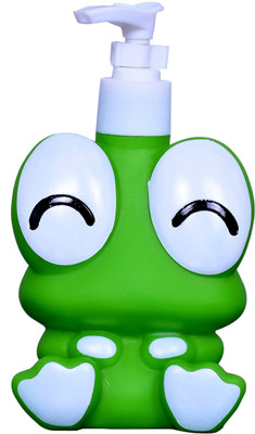 Purpledip Liquid Soap Dispenser: Made of Light-Weight Plastic and Shaped Like Cartoon Frog for Children's Bathroom 200 ml Soap, Lotion, Foam, Conditioner, Shampoo Dispenser
Purpledip Liquid Soap Dispenser: Made of Light-Weight Plastic and Shaped Like Cartoon Frog for Children's Bathroom 200 ml Soap, Lotion, Foam, Conditioner, Shampoo Dispenser