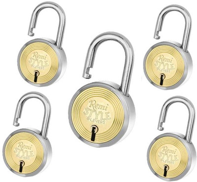 Remi Style50mmpackof5 Padlock(Chrome)