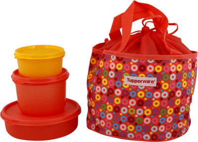 Tupperware Yellow and red color Lunch Box 3 Containers Lunch Box(1150 ml), Yellow & red color
Tupperware Yellow and red color Lunch Box 3 Containers Lunch Box(1150 ml), Yellow & red color