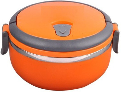 Krypton Assorted-1-ORG-01 1 Containers Lunch Box(931 ml), Orange